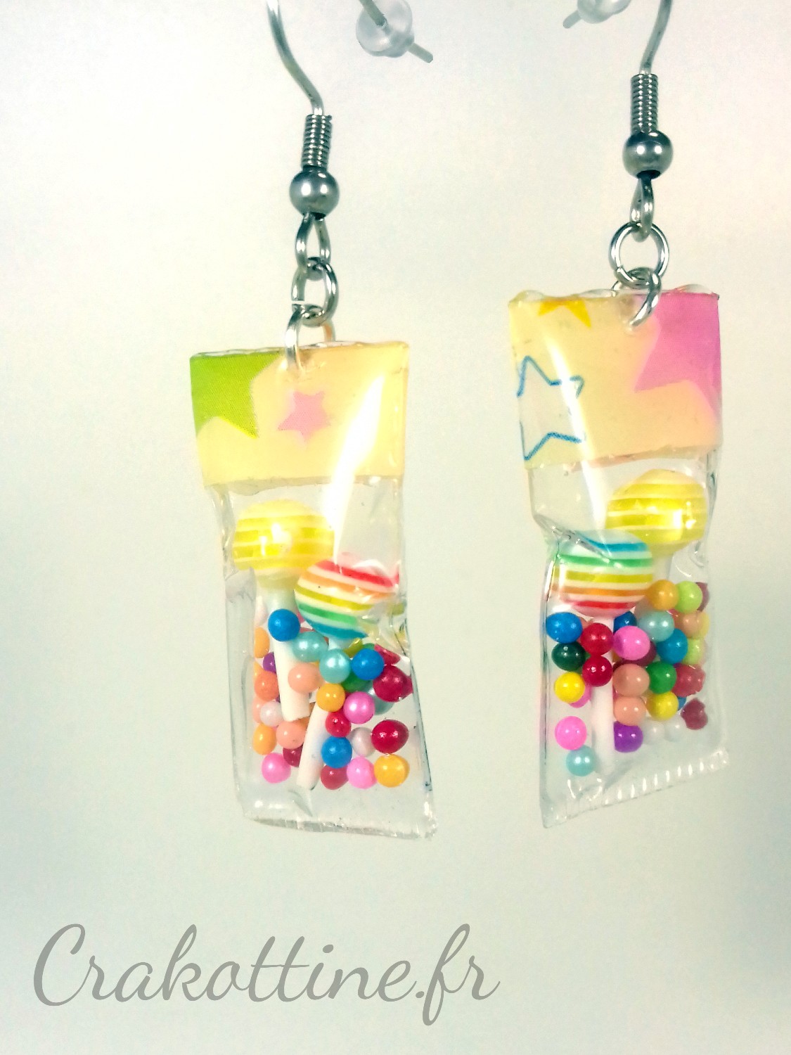 earrings Candy Bag Kawaii