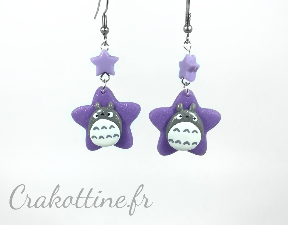 earrings Kawaii Totoro