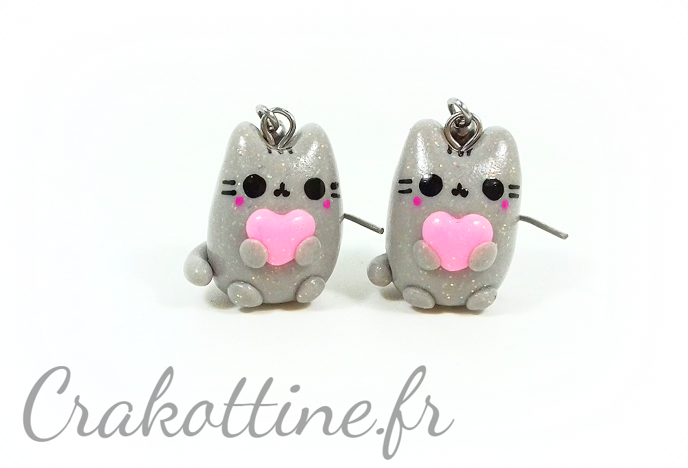 earrings Kawaii Kitten