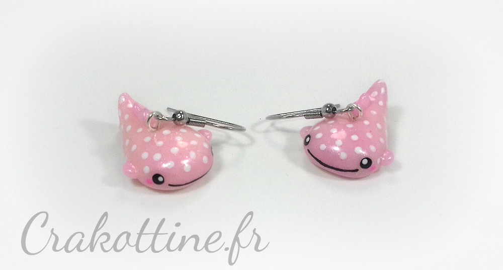 earrings Kawaii Whale Shark
