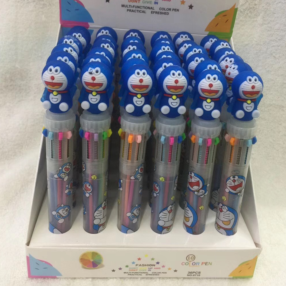Doraemon 10 colors pen