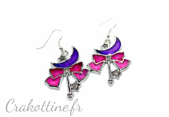 earrings Kawaii Copper Phoenix