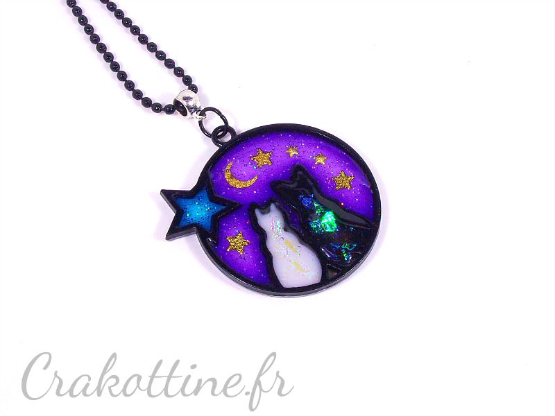 Collier Cat Of The Moon