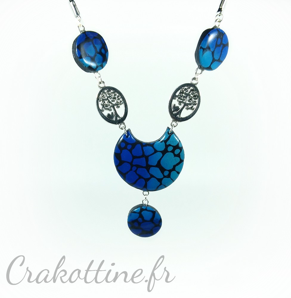 Necklace Dream In Blue