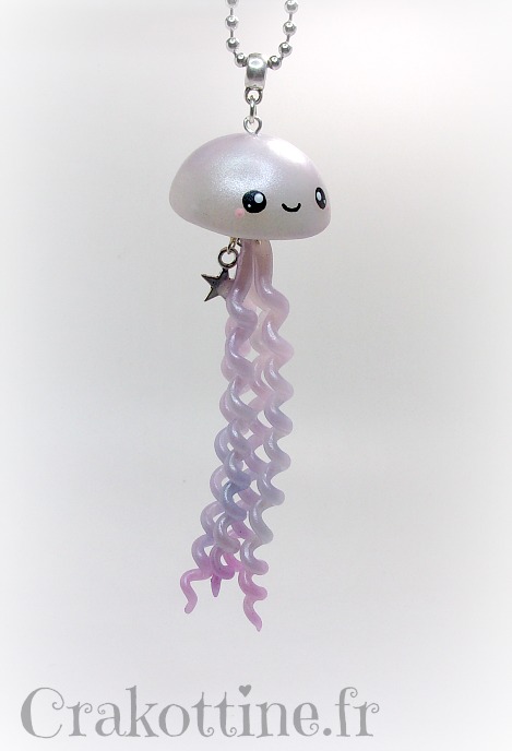 Collier Jellyfish Kawaii