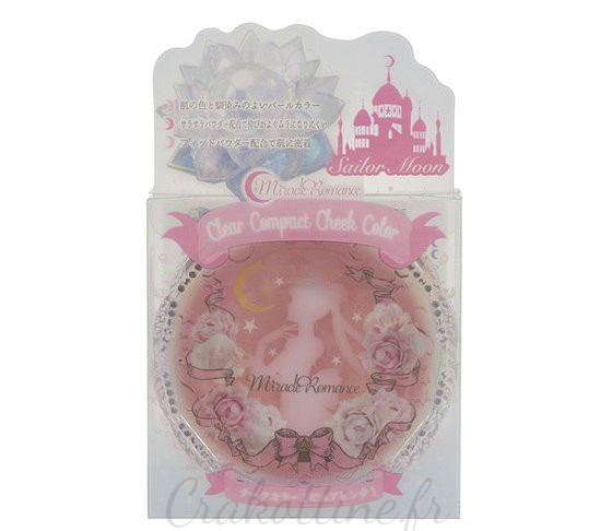 Sailor Moon Miracle Romance Clear Compact Cheek Color (Pure Pink)
