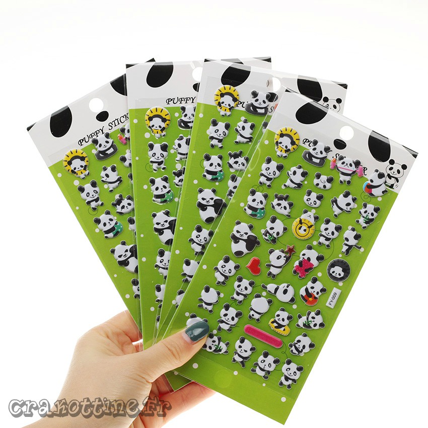 Stickers  Happy Panda