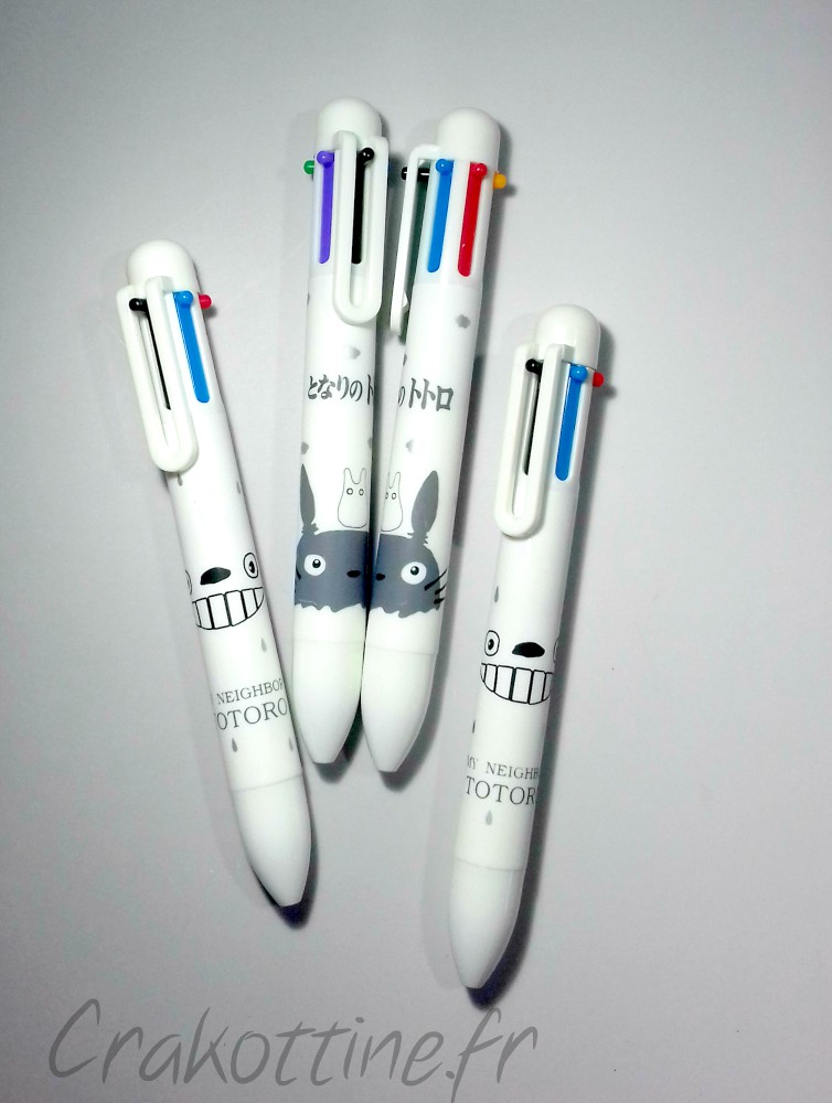 Totoro 6 color ballpoint pen
