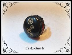 Steampunk distintivo anillo