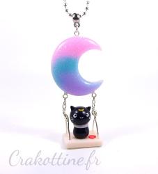 Necklace  Kawaii Luna Under the Moon