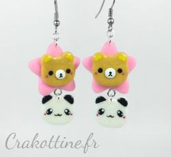 earrings Cute Teddy Bears