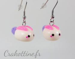 earrings Rabbit Kawaii