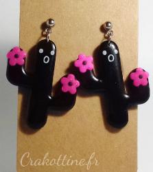 earrings Scary Cactus