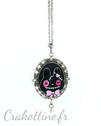 Necklace Creepy Bunny