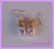 earrings purple mini carton vials