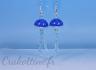 earrings Kawaii Blue Jellyfish