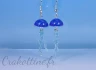 Ohrringe Kawaii Blue Jellyfish
