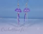 Ohrringe Kawaii Purple Jellyfish