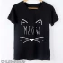 T-shirt  Meow cat Kawaii