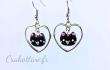 earrings Cat Love Kawaii