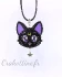 Halskette Kawaii Moon Cat