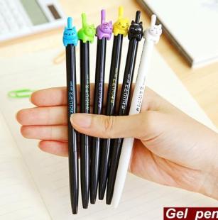 Un stylo à l'encre de gel panda kawaii