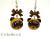 earrings tanuki kawaii