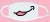Masque de Visage Emoticone Kawaii Licking